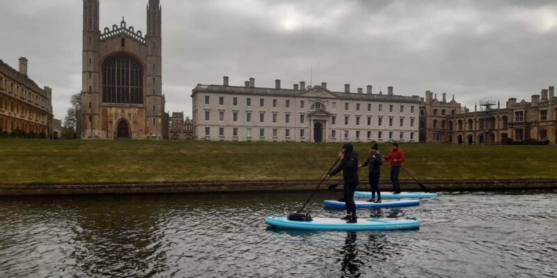 Paddle Boarding the backs Cambridge