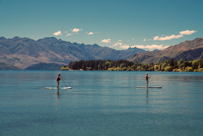 stress paddle boarding